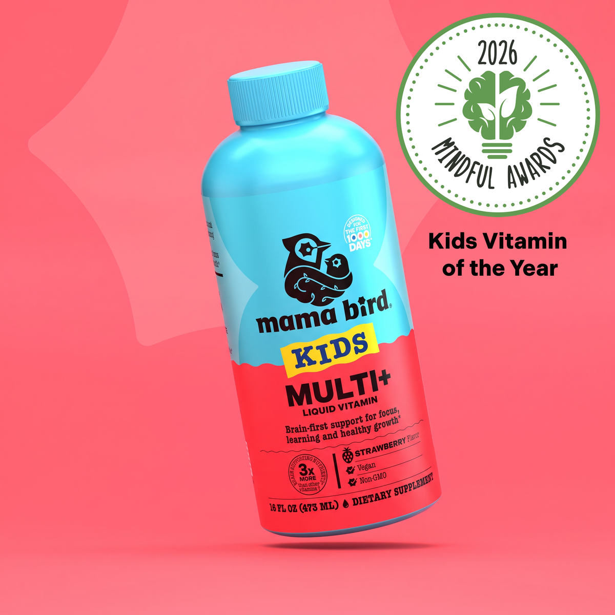 Kids Liquid Multi+ - Strawberry