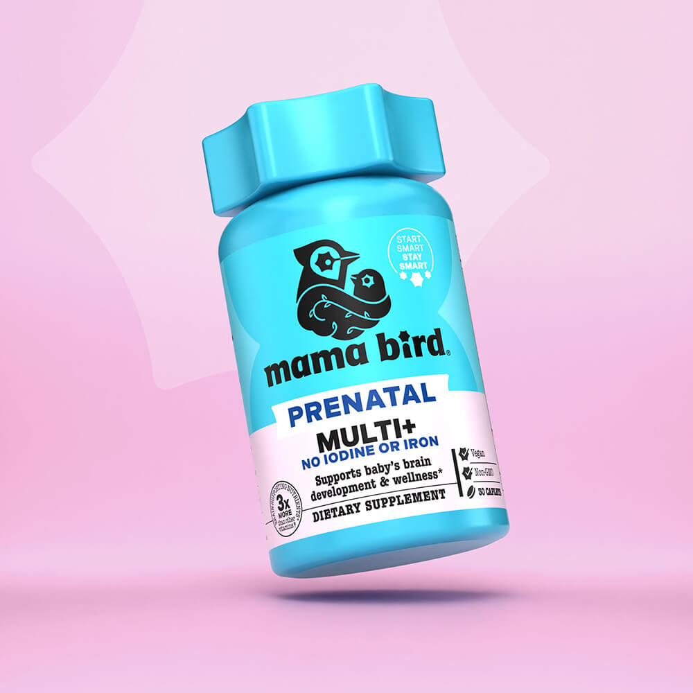 Mama Bird Prenatal Multi+ Iodine & Iron Free
